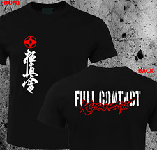 Nueva Camiseta Mas Oyama Contacto Completo Karate Kyokushin Kai Kan Japa Kanji Símbolo HQ, usado segunda mano  Embacar hacia Argentina