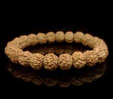 Bracelet Larme De Shiva Rudraksha Naturel 10mm Genuine Rudraksha Seeds comprar usado  Enviando para Brazil