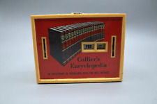 Vintage 1960s Colliers Encyclopedia Advertising Promotional Calendar Coin Bank  for sale  Shipping to South Africa
