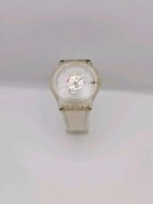 Swatch Swiss Made SR626SW Water Resistant, Silicone Strap Watch. White. Unisex. , used for sale  Shipping to South Africa