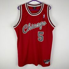 Camiseta de basquete Chicago Bulls Jalen Rose vintage Nike Jersey NBA tamanho M, usado comprar usado  Enviando para Brazil