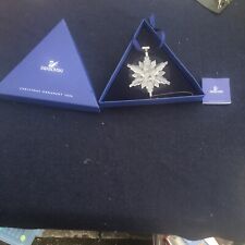 Swarovski snowflake christmas d'occasion  Expédié en Belgium