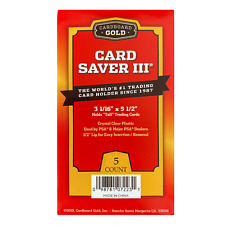 5 Cardboard Gold Loose Card Saver 3 III PSA SGC classificação CS 3 FRETE GRÁTIS comprar usado  Enviando para Brazil