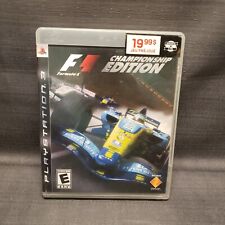 Videojuego de Fórmula 1 -- Championship Edition (Sony PlayStation 3, 2007) PS3 segunda mano  Embacar hacia Argentina