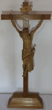 Kruzifix holzkreuz geschnitzte gebraucht kaufen  Beverungen