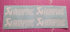 Akrapovic sticker decal for sale  BRIGHOUSE
