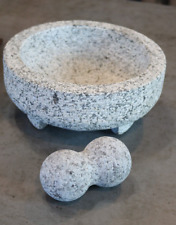 GRANITE MORTAR & PESTLE 8" 10 LBS for sale  Shipping to South Africa