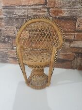 Vintage wicker rattan for sale  WIMBORNE