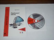 Kit de software CD USB PalmConnect Palm Connect para Mac OS 8.x, 9.x, PC con Windows 98, usado segunda mano  Embacar hacia Argentina
