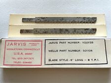 2x Jarvis Wellsaw 8'' Wood Blades 8 TPI fits 400, 404, 420, 424, 444 - 1023125 for sale  Shipping to South Africa