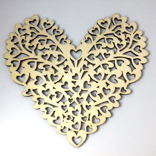 Wooden heart cutout for sale  Dayton
