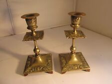 Pair brass candlesticks for sale  LOCHGILPHEAD