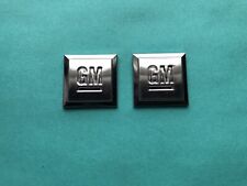 Conjunto de Pares Cromados Emblema Marca de Excelência GM Usado Fabricante de Equipamento Original Buick Cadillac Chevy GMC comprar usado  Enviando para Brazil