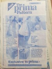 Prima magazine pattern. for sale  WALSALL