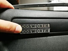 Ford Escort RS COSWORTH BANANA POD Emblem - Badge Logo Gauge Dash Interior d'occasion  Expédié en Belgium