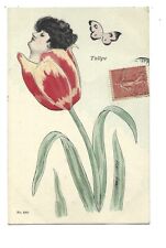 Illustration femme tulipe d'occasion  Toulon-