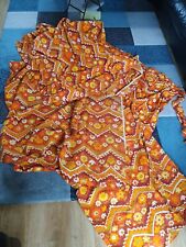 vintage orange curtains for sale  FARNBOROUGH