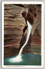 Cartão postal antigo Pluto Falls Watkins Glen New York Waterfall Rock Formation Pool, usado comprar usado  Enviando para Brazil