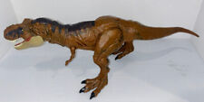 Jurassic World 18" Extreme Chompin' T-Rex Tyrannosaurus Battle Damage. Rawr! comprar usado  Enviando para Brazil