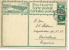1929 copertina cartolina usato  San Giuliano Terme