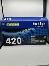 Brother TN-420 Black Toner Cartridge Genuine Original TN420 - NEW/SEALED! for sale  Shipping to South Africa