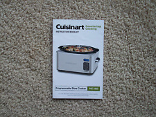 Instruction booklet cuisinart for sale  Galion