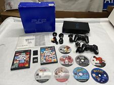 Sistema de Consola Sony PS2 Playstation 2 30001/R CAJA Original + Paquete de 10 Juegos FUNCIONA segunda mano  Embacar hacia Argentina