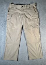 5.11 Tactical Pants Mens 38x30 Tan Cargo Stryke FlexTac Work Ripstop Utility, used for sale  Shipping to South Africa