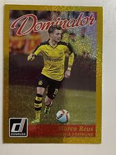 2016-17 PANINI DONRUSS SOCCER DOMINATOR GOLD #21 MARCO REUS for sale  Shipping to South Africa