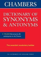 Chambers dictionary synonyms for sale  UK