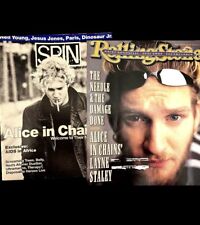 Rolling Stone Febrero 1996 + Spin March 1993 - Layne Staley - Combo Alice In Chains segunda mano  Embacar hacia Mexico