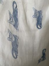 Cat scarf blue for sale  Hagerstown