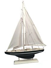 Large white sloop for sale  Leander