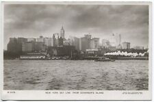 Skyline de Nova York da Ilha do Governador, Copyright 1909 pela Rotograph Co., NY, usado comprar usado  Enviando para Brazil