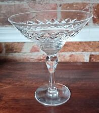 Large crystal martini for sale  WOOLER