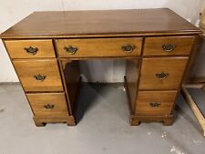 Wooden kneehole desk for sale  South Glastonbury