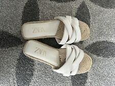 Zara sandals woven for sale  GREENFORD
