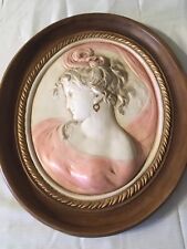 Vintage relief lady for sale  Fayette