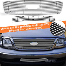 Chrome grille fits for sale  USA
