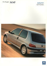 Catalogue prospekt brochure Peugeot 106 special editions /GTi Quiksilver 2002 UK comprar usado  Enviando para Brazil