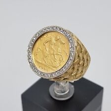 gold sovereign ring for sale  Houston