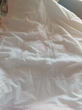 Cot quilt pink for sale  OSWESTRY