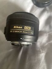 Nikkor 35mm dx for sale  TREHARRIS