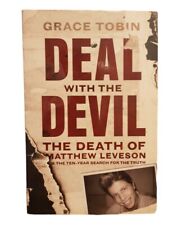 Usado, Deal With The Devil Death of Matthew Leveson Grace Tobin Livro Crime Verdadeiro ASSINADO  comprar usado  Enviando para Brazil