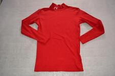 47209-a Under Armour Mock Turtleneck Gym Shirt Working Red Size Medium Mens for sale  Shipping to South Africa