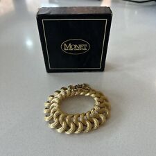 Monet gold bracelet for sale  TROWBRIDGE