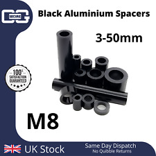 Black anodised aluminium for sale  Shipping to Ireland