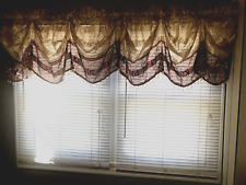 Pleated waterfall valance for sale  Mount Orab