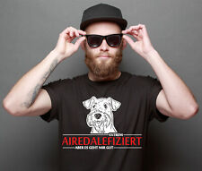 Shirt airedalefiziert airedale gebraucht kaufen  Kernst.-N., Hegn., Beinst.