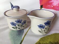 Handmade pottery blue for sale  UK